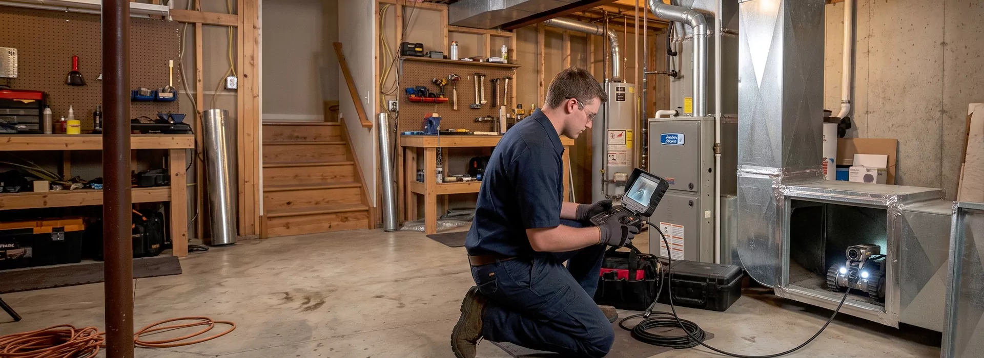 Robotic Duct Inspection Pasadena, Texas