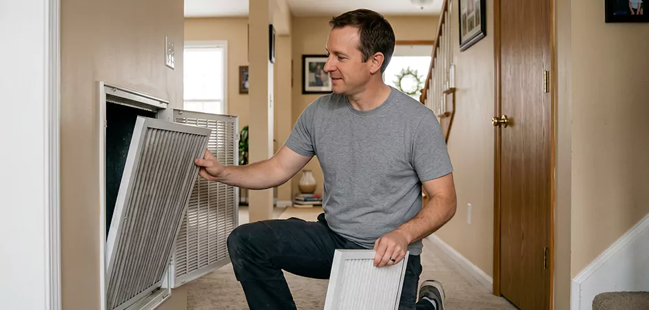 AC Air Filter Replacement in Pasadena, TX