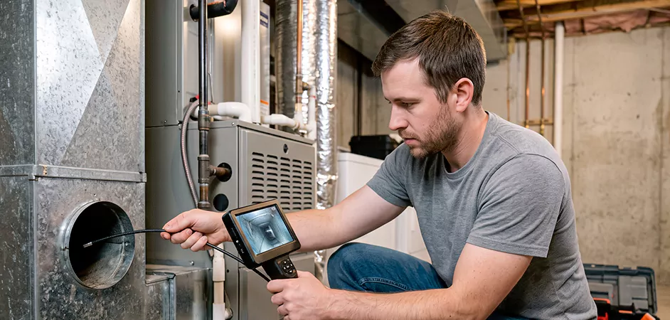 Air Duct Camera Inspection in Pasadena, TX