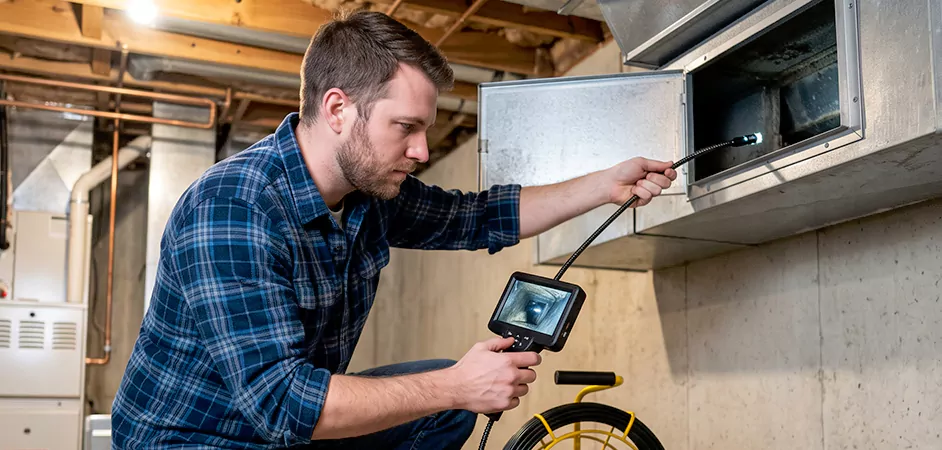 Post-Renovation Duct Inspection in Pasadena