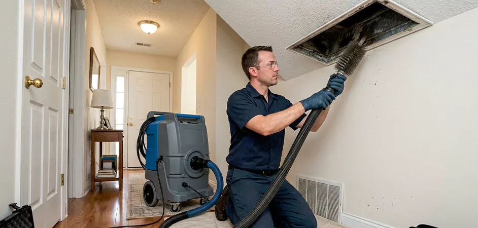 Mold-Affected Duct Deep Cleaning in Pasadena