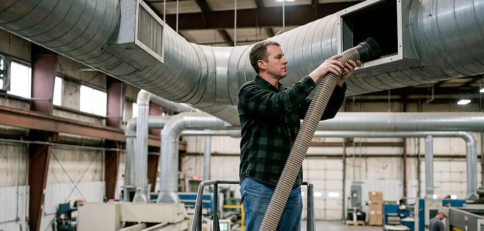 Post-Construction Duct Cleaning in Pasadena