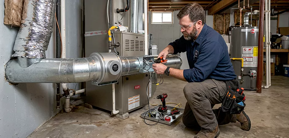 Booster Fan Installation in Pasadena