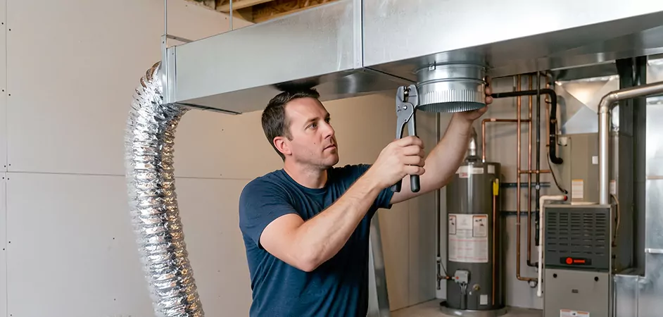 Dryer Vent Cleaning and Replacement in Pasadena