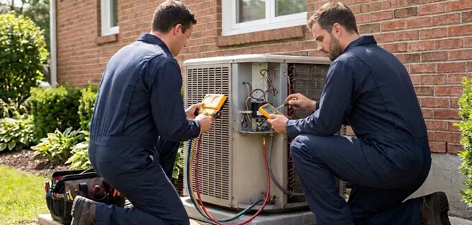 Heat Pump Inspection in Pasadena