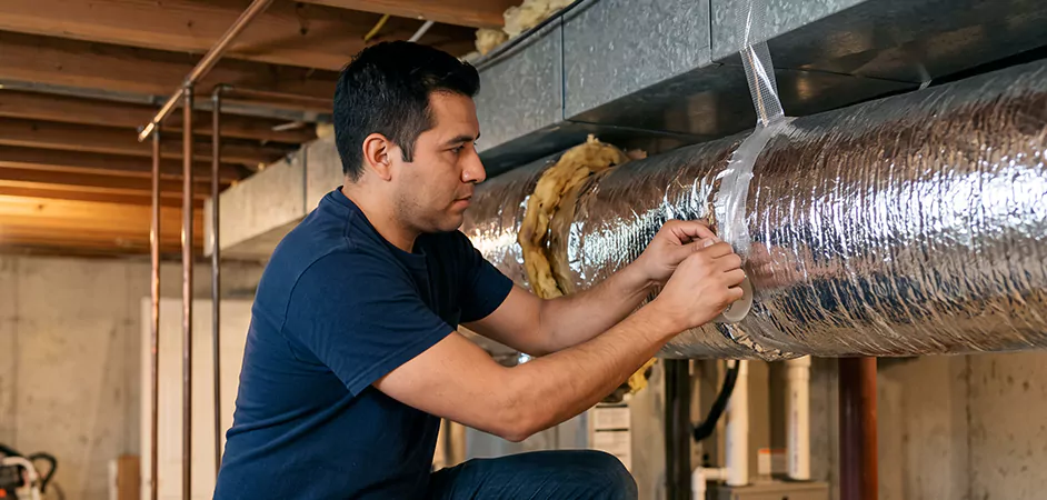 Duct Insulation Upgrade in Pasadena